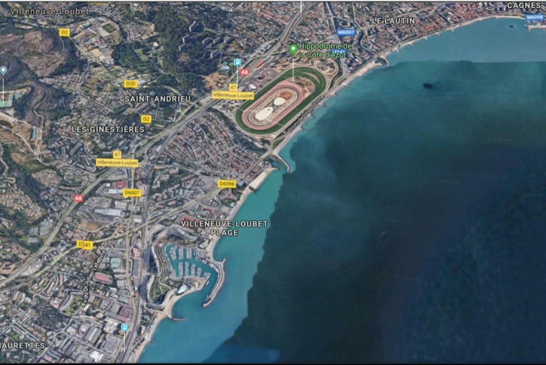 Acquamarina Apartment Villeneuve-Loubet Bagian luar foto